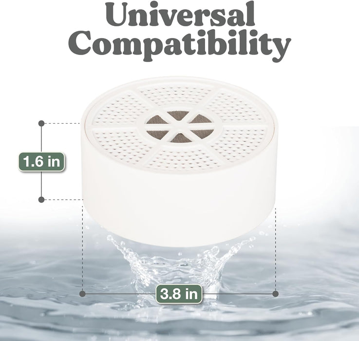 Replacement Bath Ball Filter Cartridge 9-Stage Bath Tub Water Filter for Cleaner Bathing | Removes Chlorine, Minerals, and Impurities | Enhances Skin and Hair Health | Universal Compatibility