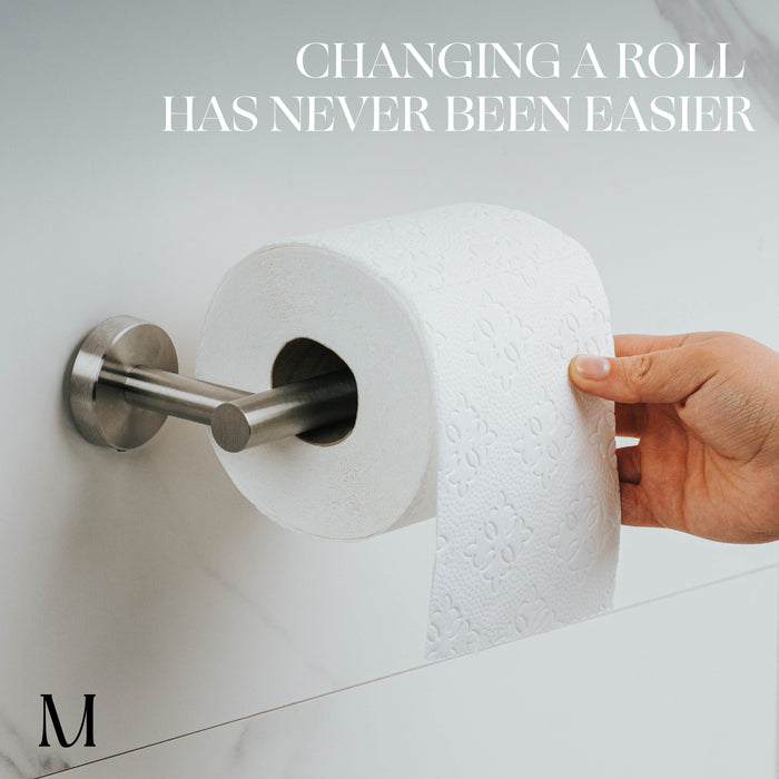 Classic Toilet Roll Holder (Stainless Steel)
