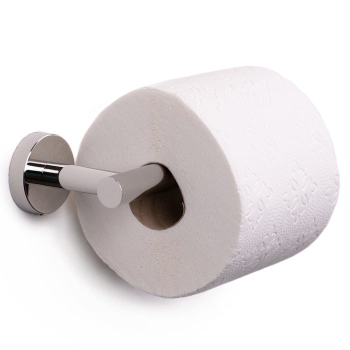 Toilet Paper Holder Towel Ring Towel Hook Set (Polished Chrome)