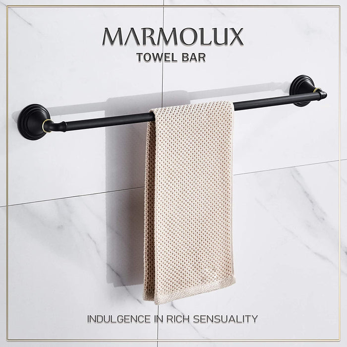 Black Towel Rack for Bathroom - Bathroom Hardware Towel Bar