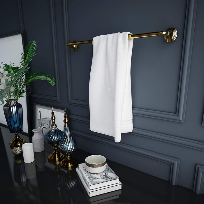 Gold Towel Rack for Bathroom - Bathroom Hardware Towel Bar